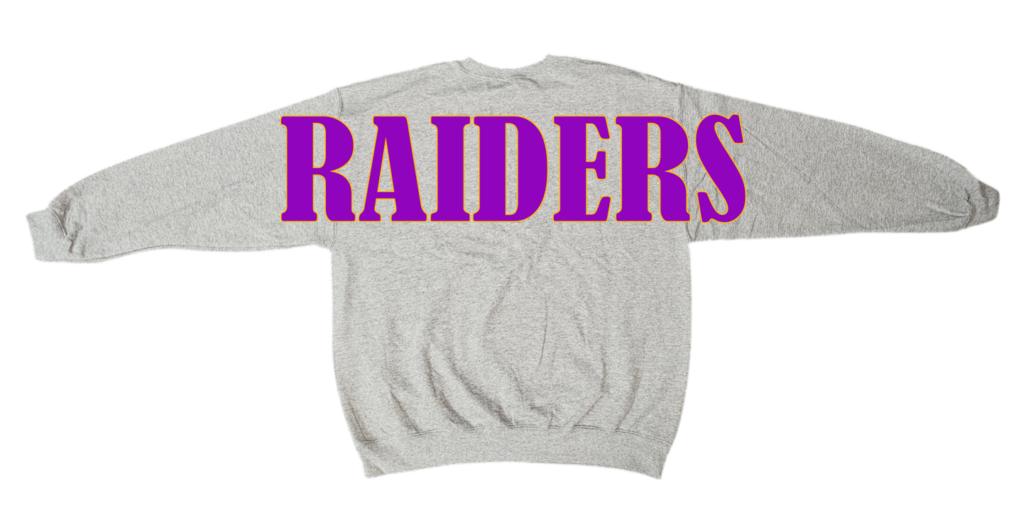Reynoldsburg Raiders Jersey Style Crewneck/Hoodie