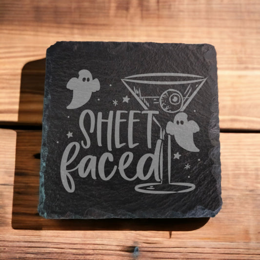 Sheet Faced Slate Coaster