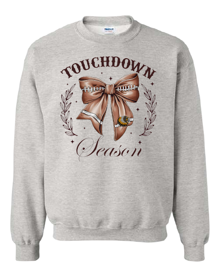 SWLYFC Bows and Touchdowns Tee/Crewneck