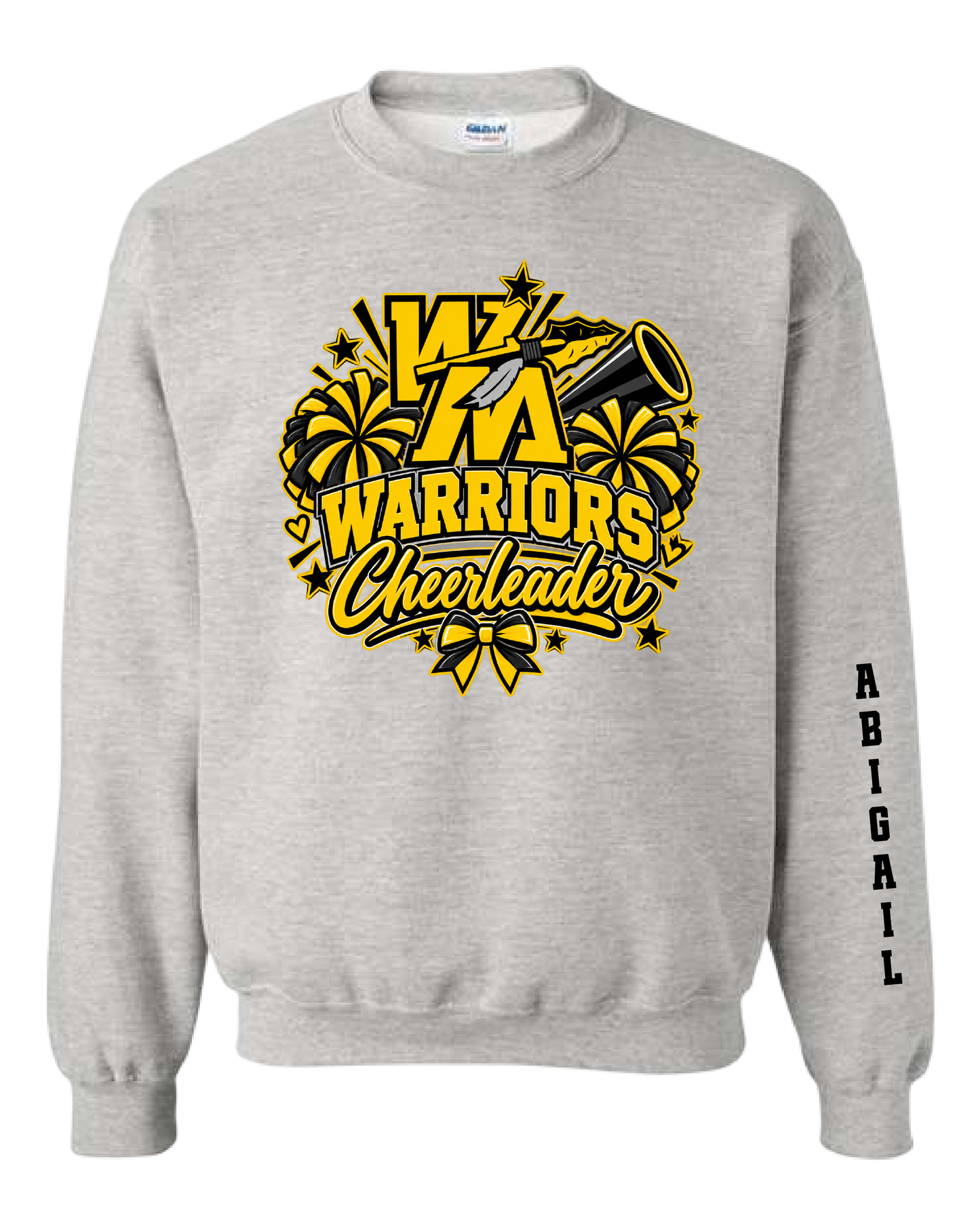 Warriors Cheerleader Hoodie/Crewneck/Tee