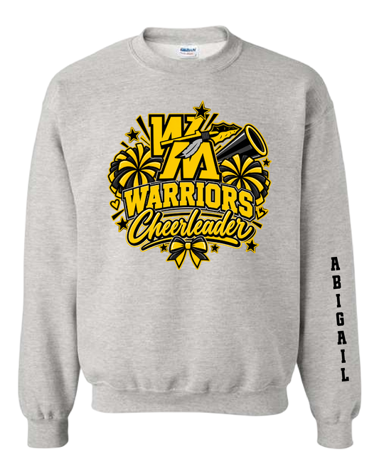 Warriors Cheerleader Hoodie/Crewneck/Tee