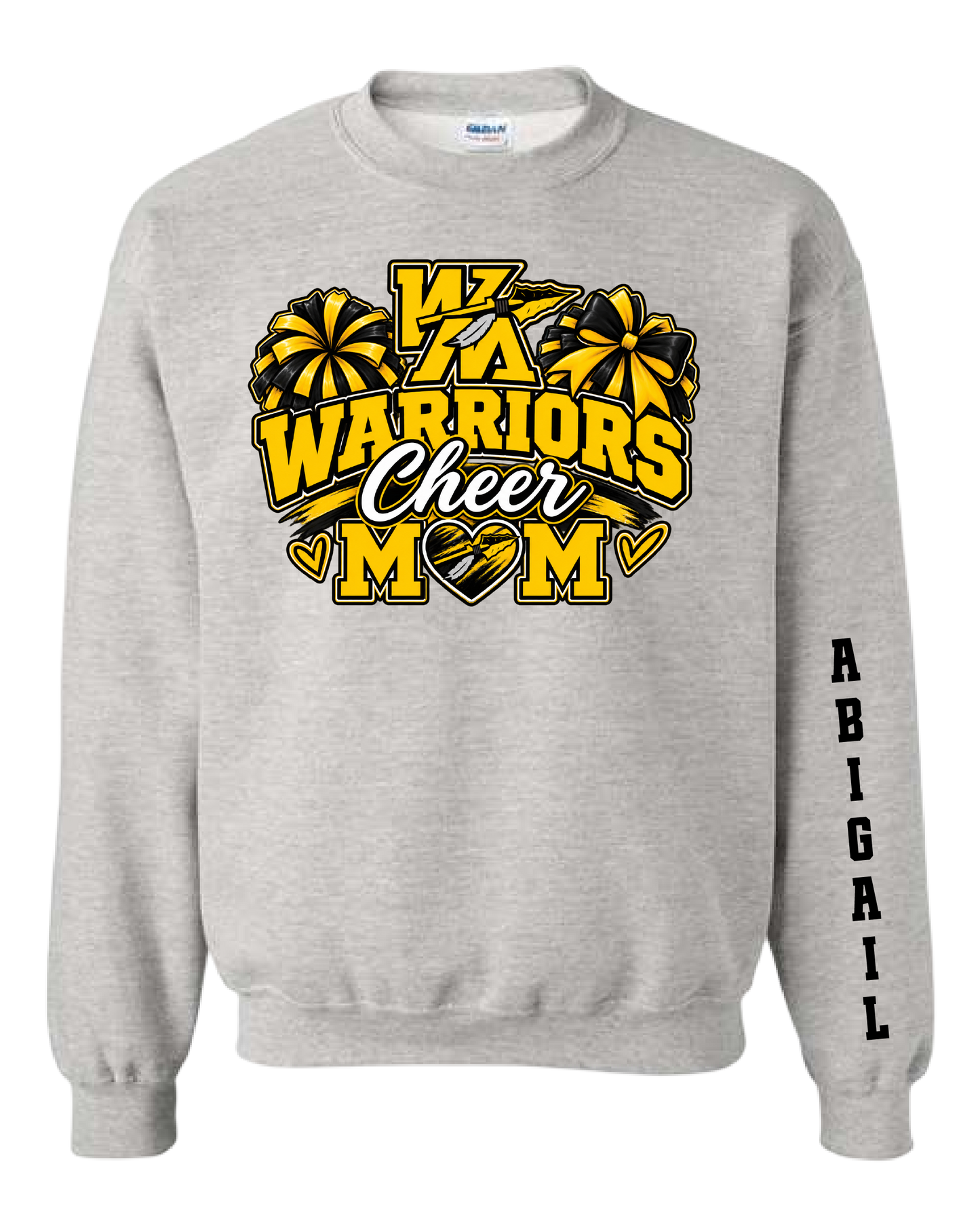 Warriors Cheer Parent Hoodie/Crewneck/Tee