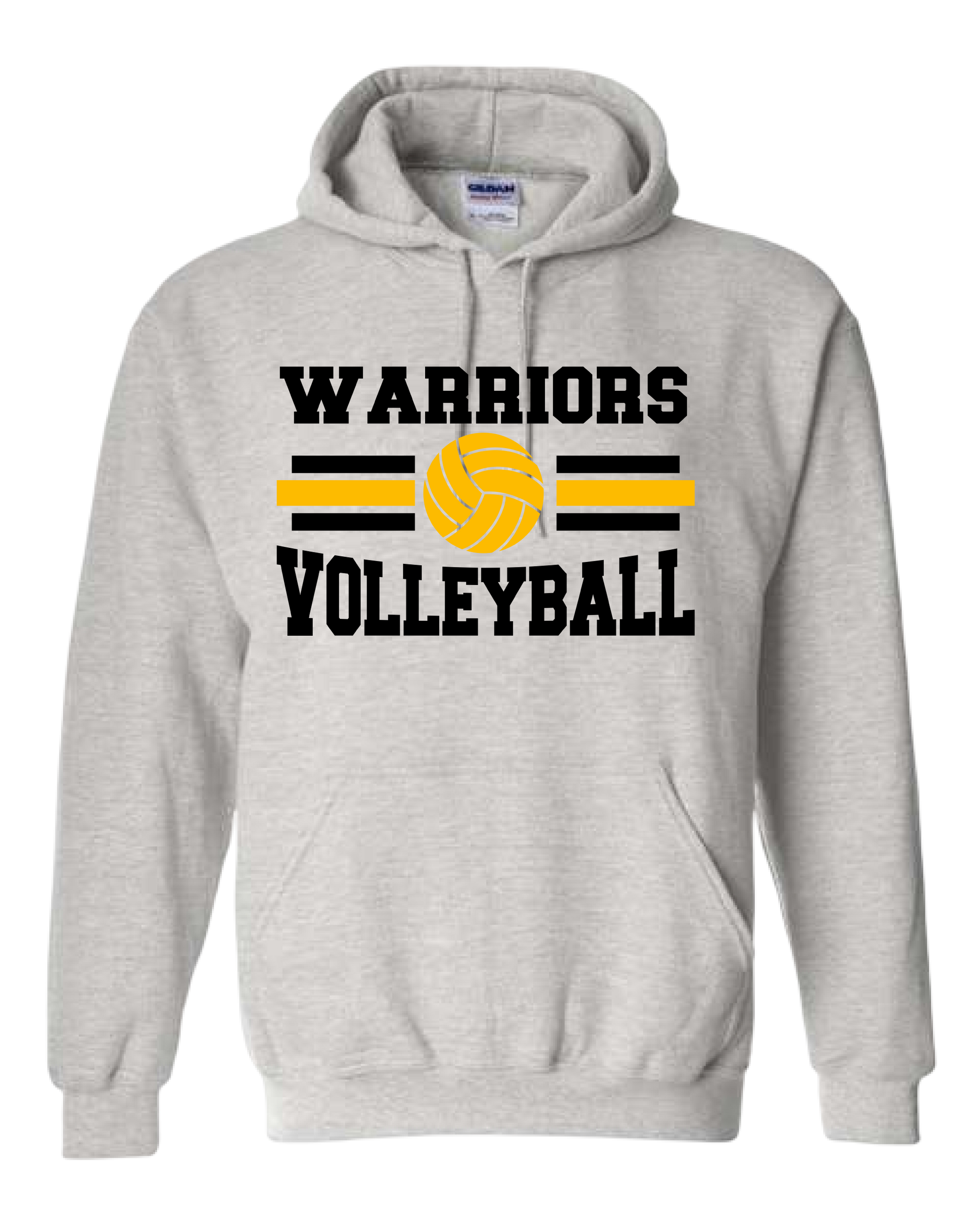 Warriors Volleyball Sweatshirt Hoodie Tee Small Crewneck