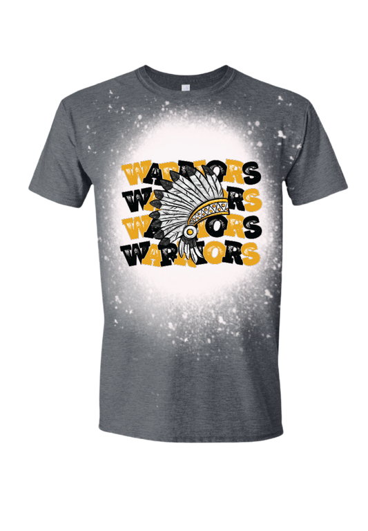 Warrior Bleached Tee/Crewneck