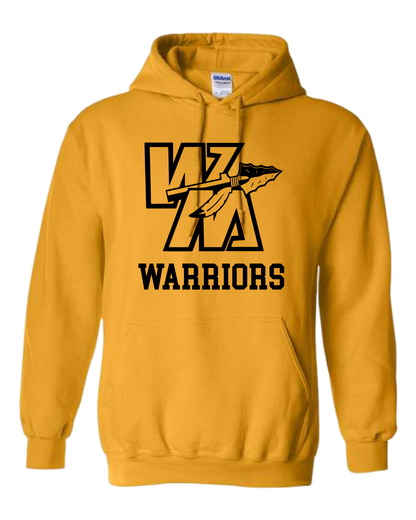 WM Gold Hoodie (Pick Activity/Class/Warriors Design)