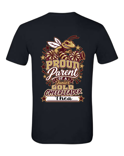 Jr Gold Cheer Parent Tee/Crewneck/Hoodie