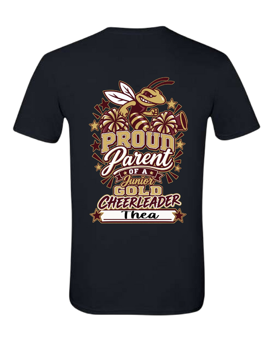 Jr Gold Cheer Parent Tee/Crewneck/Hoodie