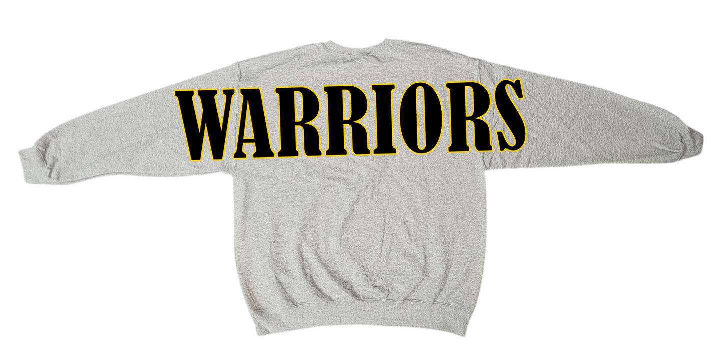 Warriors Jersey Style Crewneck/Hoodie