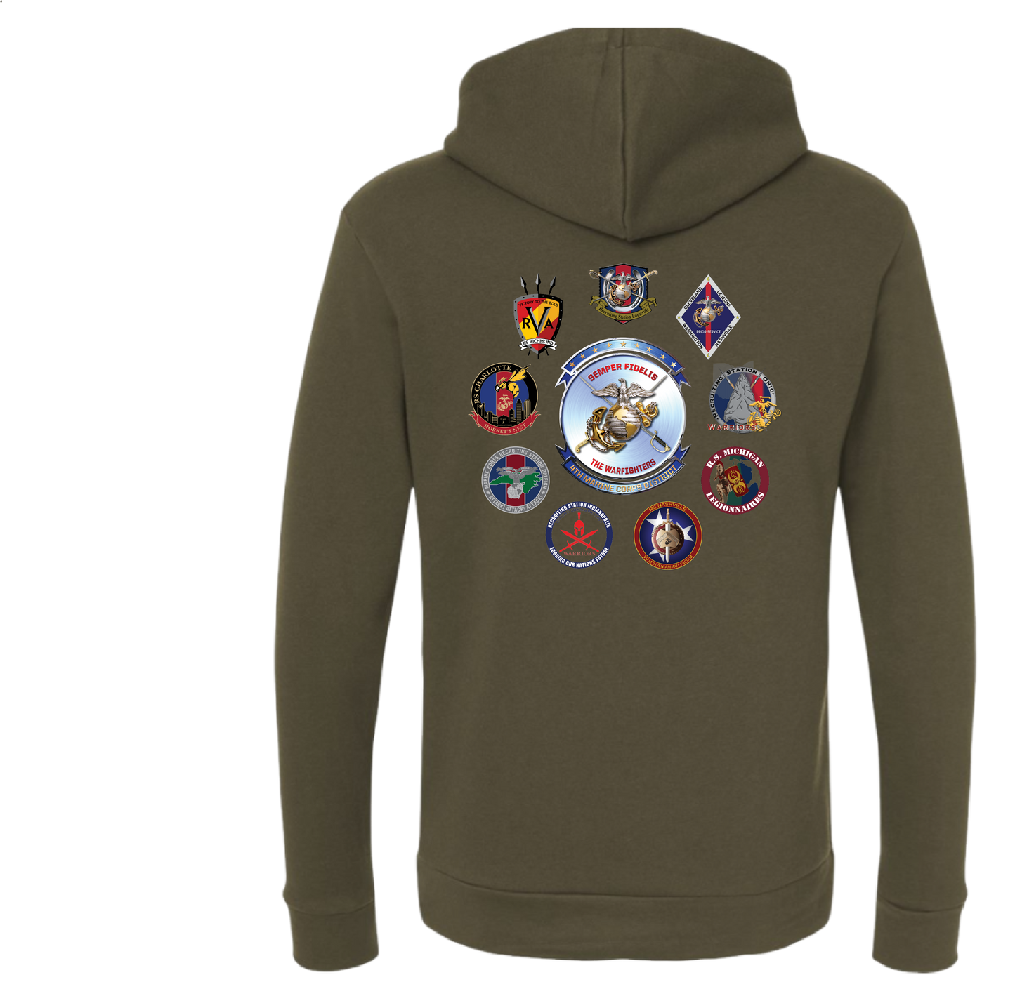 Marine Next Level Tees/Hoodie