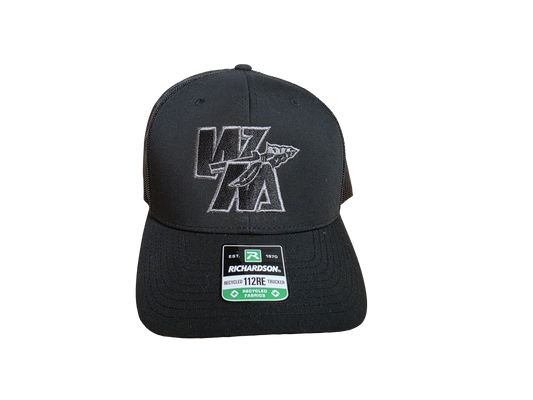 Blackout Embroidered WM Hat