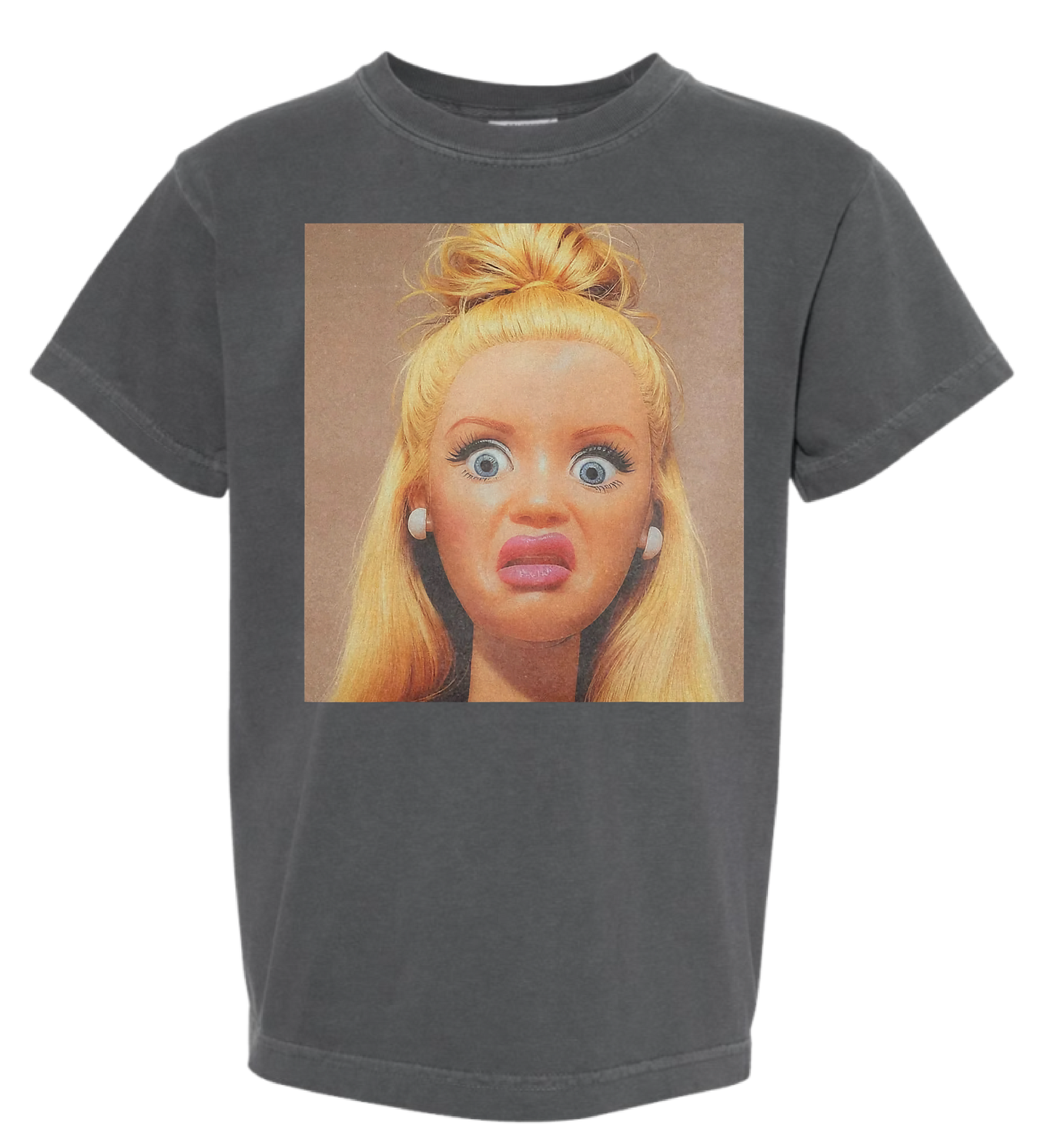 Disgusted Barbie Comfort Colors Tee