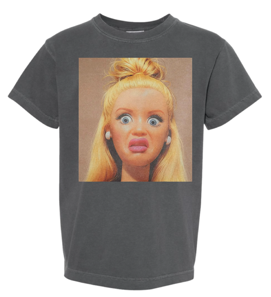 Disgusted Barbie Comfort Colors Tee