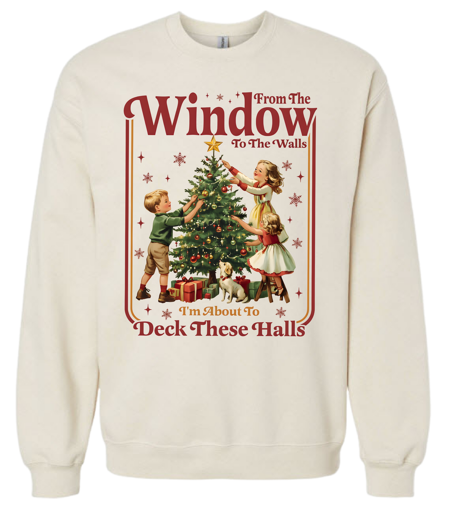 Deck These Halls (tee or crewneck)