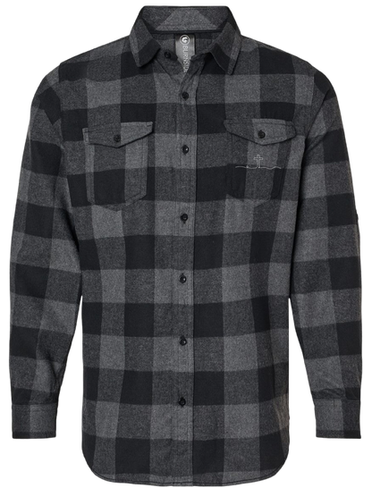 Choose Life & Walk In Light Flannel