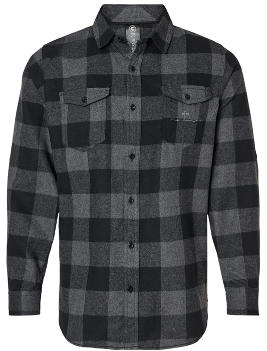 Choose Life & Walk In Light Flannel
