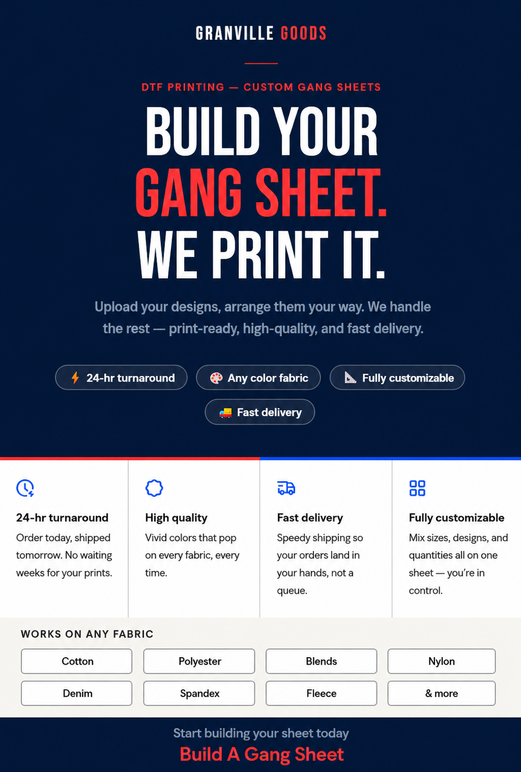 Gang Sheet Builder