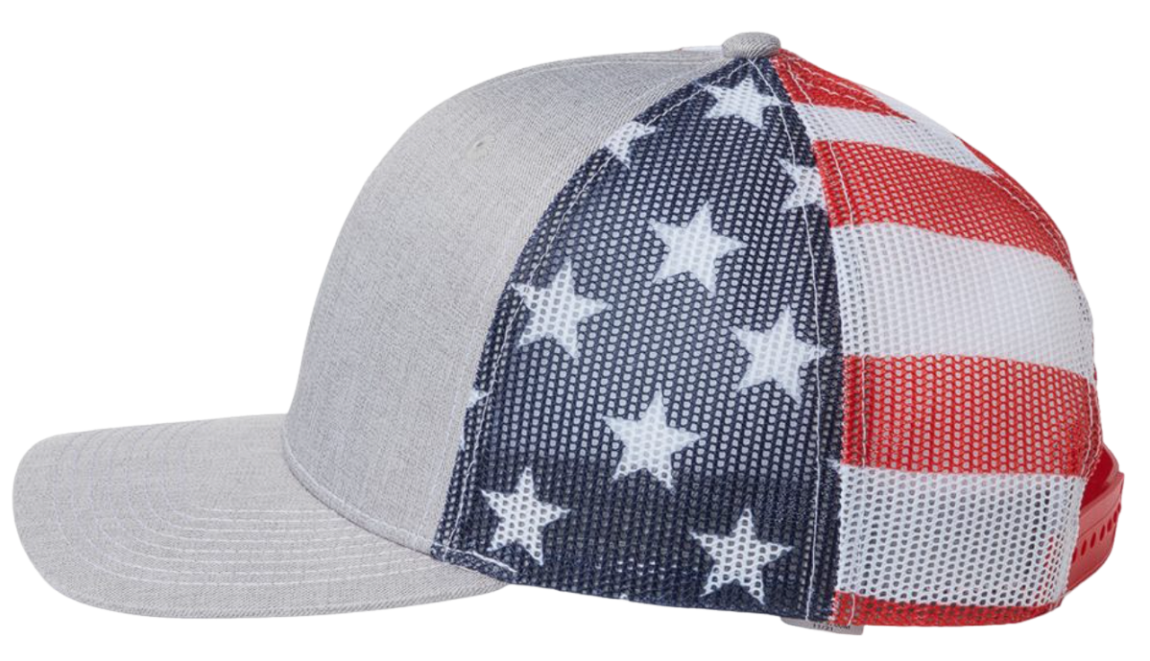 Hornets Leather Patch Flag Snapback Hat