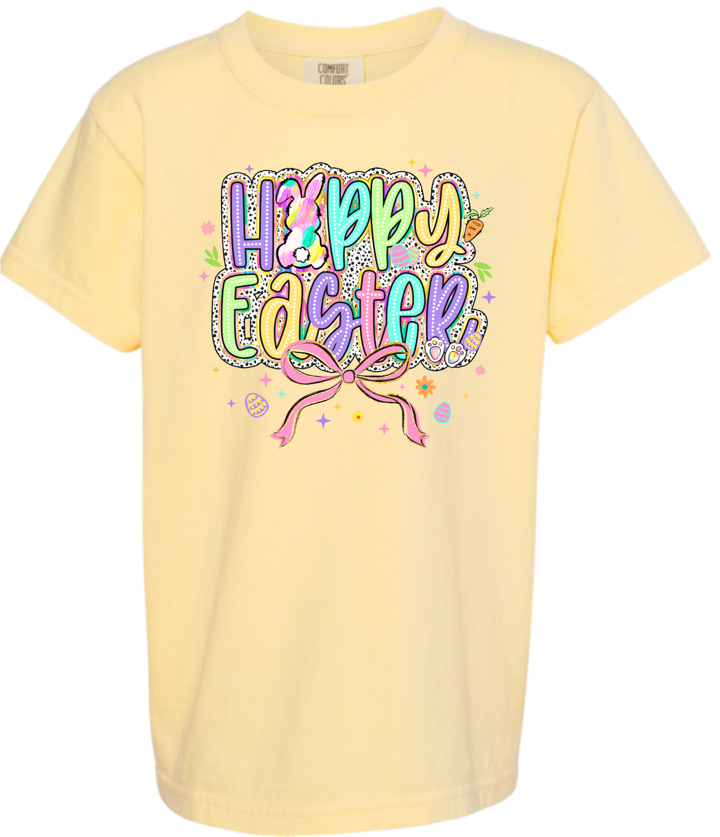 Happy Easter Comfort Colors Tee
