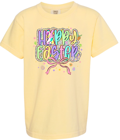 Happy Easter Comfort Colors Tee