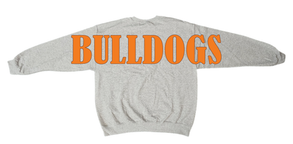 Heath Bulldogs Jersey Style Crewneck