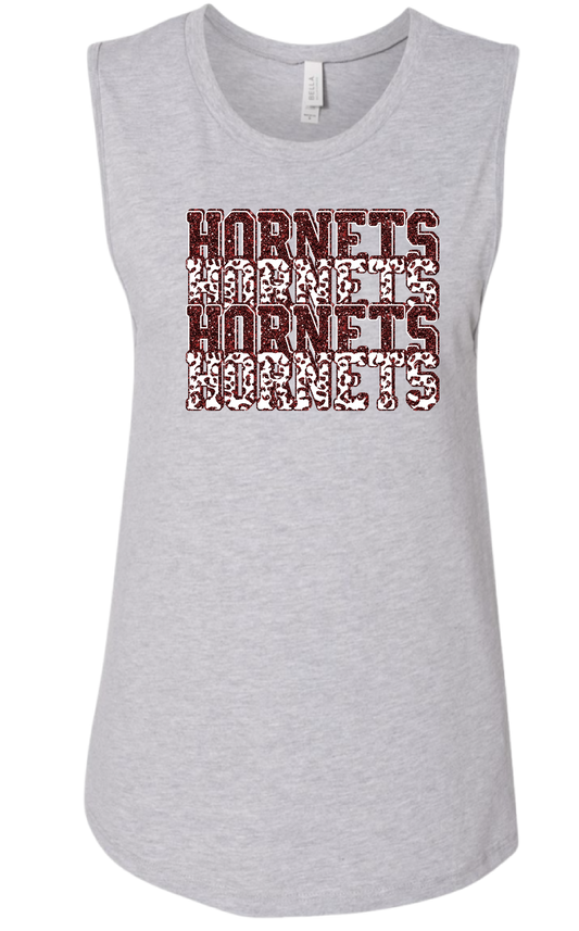 Hornets Bella Canvas Tank (Choose Design)