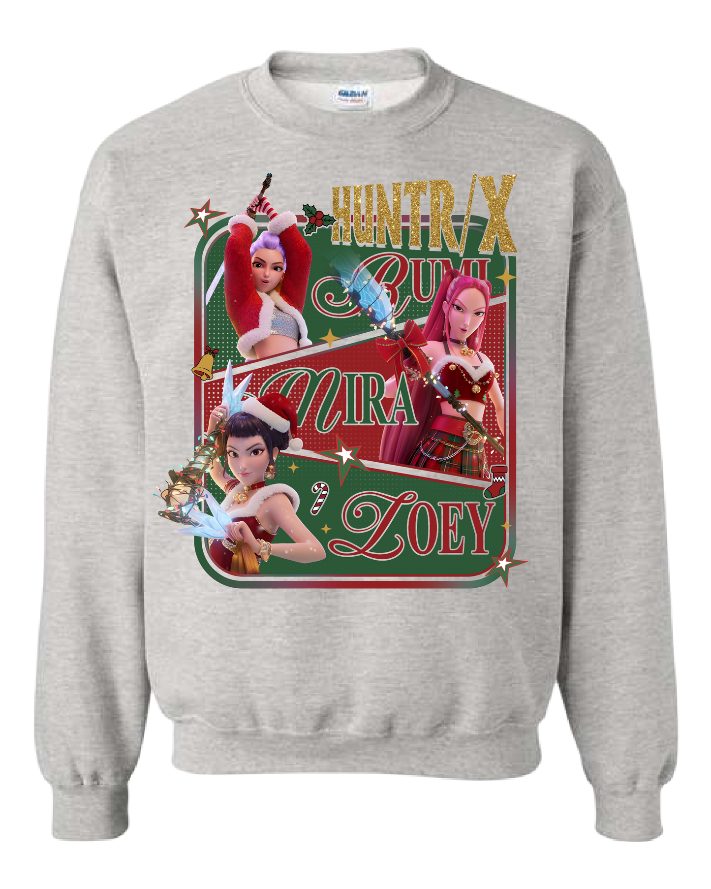 Huntrix Christmas (Tee, Crewneck or Hoodie)