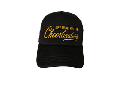 Just Here For The Cheerleaders Trucker Hat