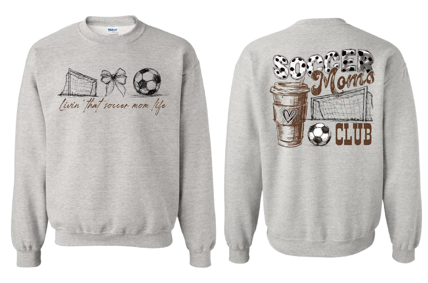 Living That Soccer Mom Life Tee/Crewneck/Hoodie