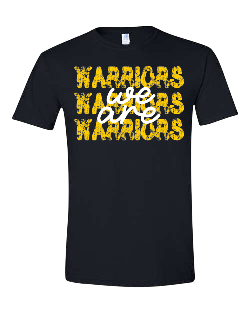 We Are Warriors Black Tee/Crewneck/Hoodie
