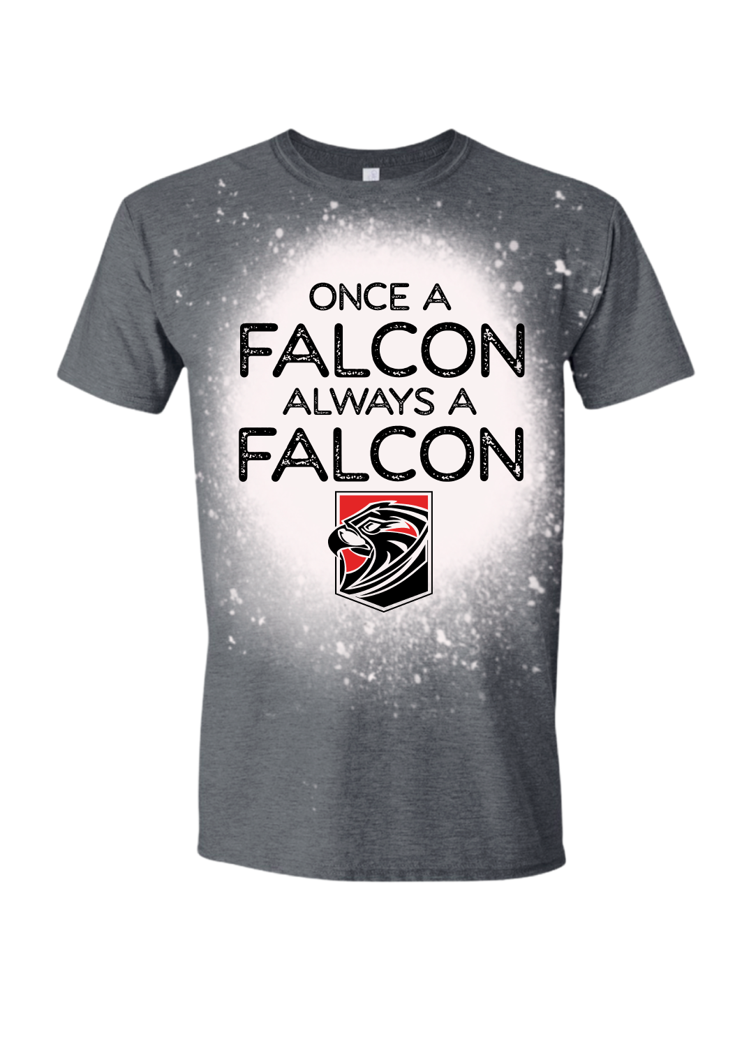 Once A Falcon Always A Falcon Bleached Tee