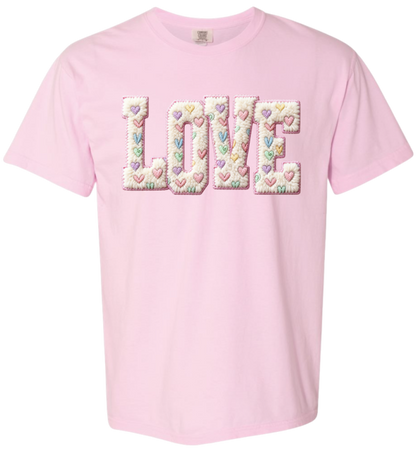Comfort Colors Valentines Tees (choose design)