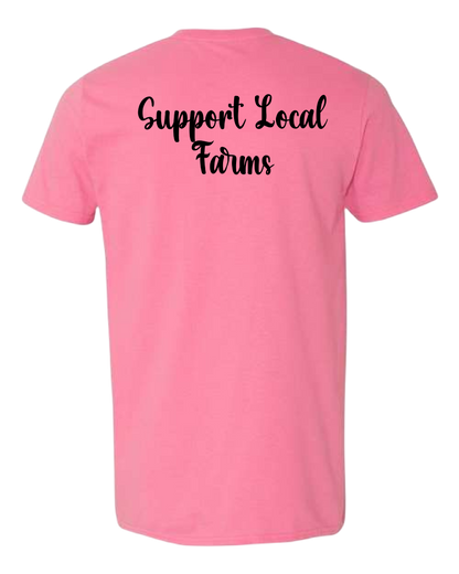 Birneys Miracle Farm Pink Tee