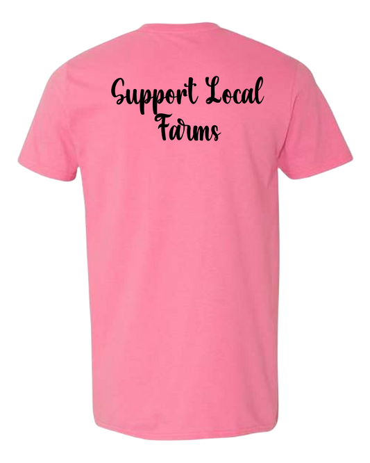 Birneys Miracle Farm Pink Tee