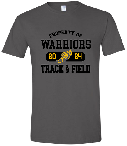 Warrior Property Of Track & Field T-Shirt