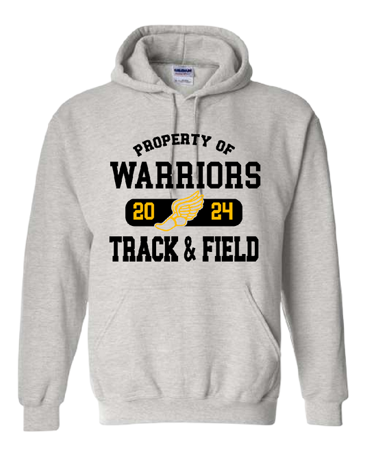 Warriors Property Of Track & Field Sweatshirt/Hoodie