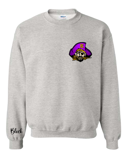 Reynoldsburg Raiders Jersey Style Crewneck/Hoodie