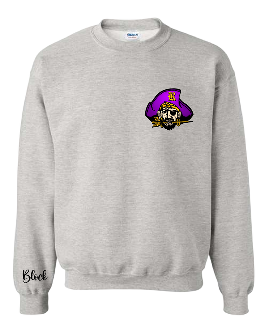 Reynoldsburg Raiders Jersey Style Crewneck/Hoodie