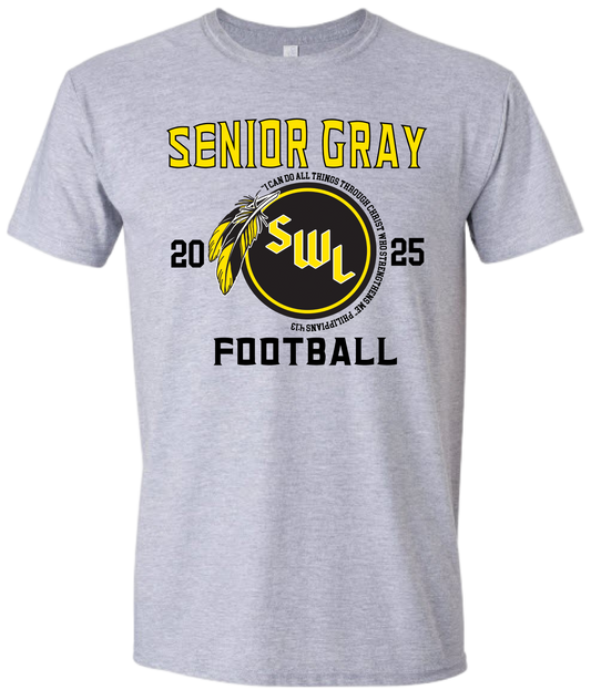 Senior Gray Team Tee 2025