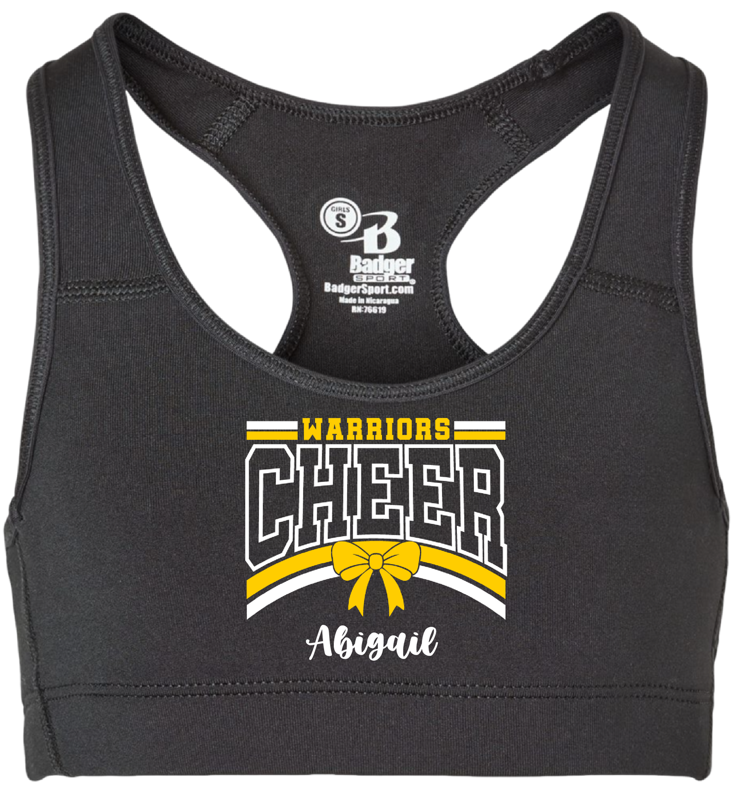 SWLYFC Cheer Compression Sports Bra or Shorts