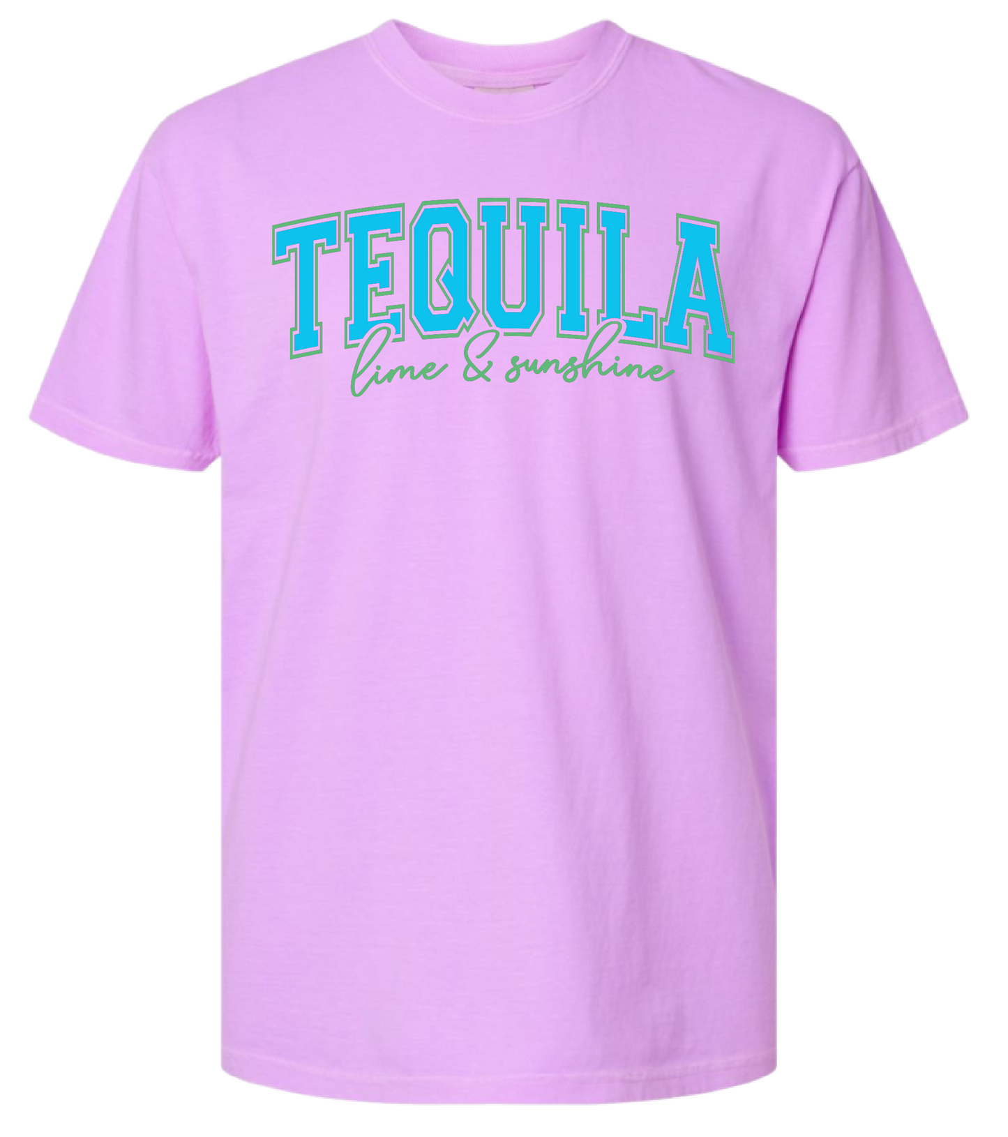 Tequila Lime and Sunshine Comfort Colors Tee