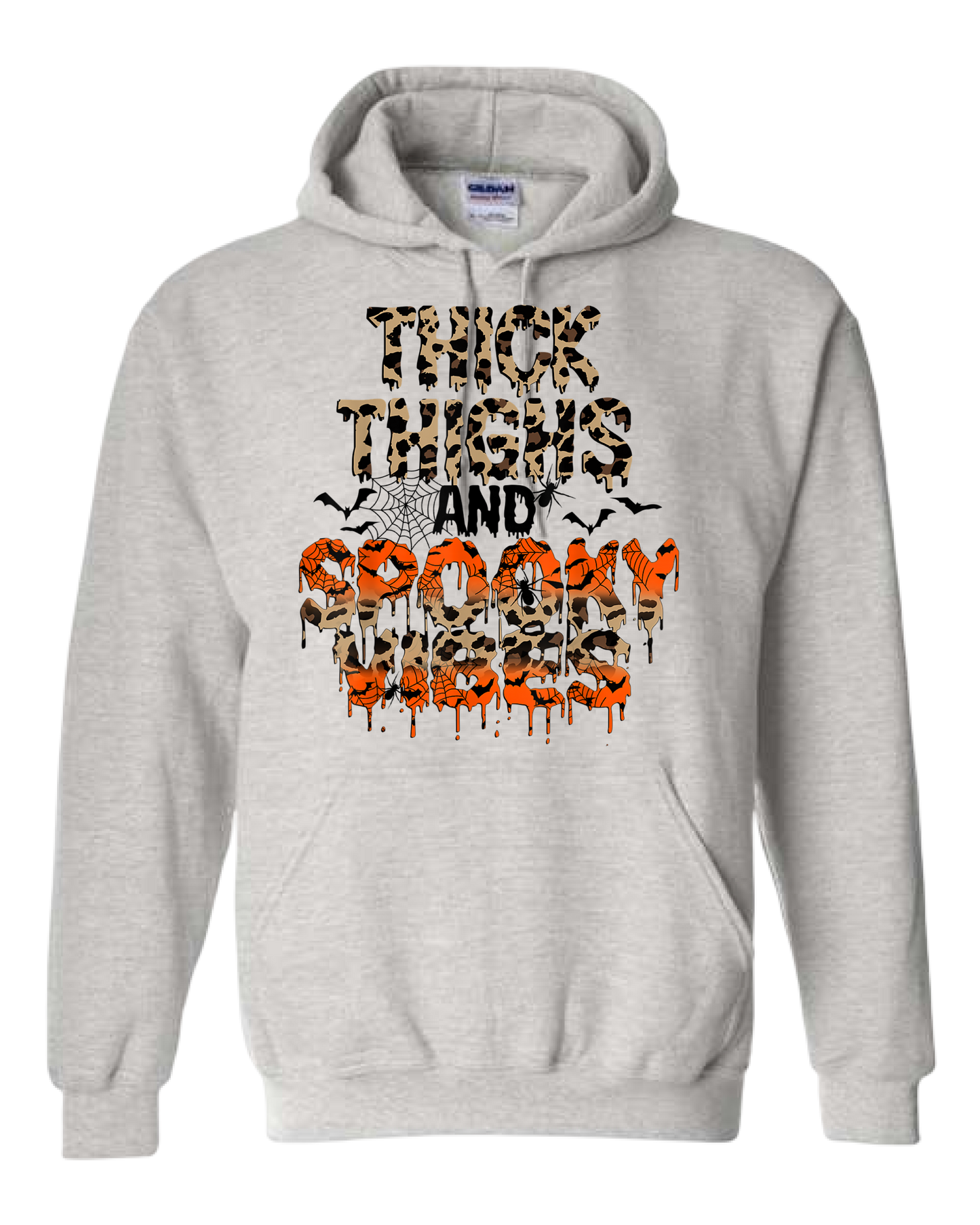 Thick Thighs and Spooky Vibes Hoodie