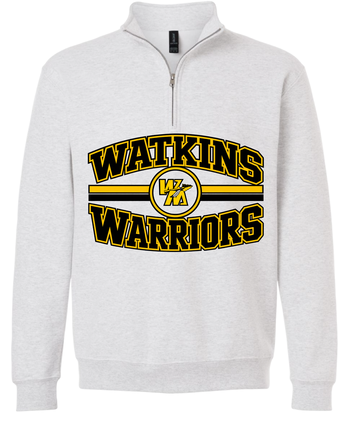 Warriors Retro Quarter Zip