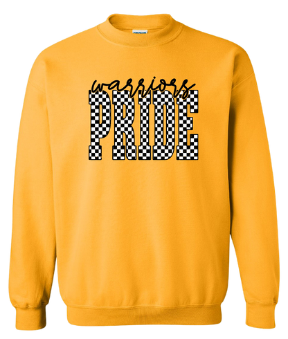 Warriors Pride Checkered Hoodie/Crewneck/Tee