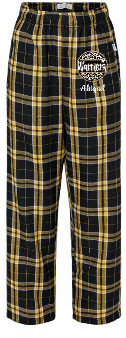 Warriors Cheetah Pajama Pants
