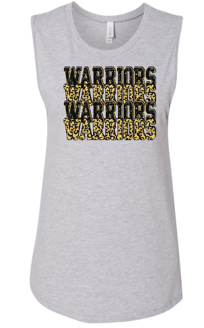 Warriors Bella Canvas Tank (Choose Design)