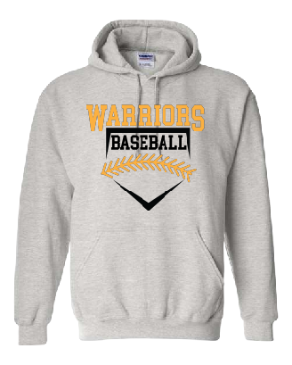 Warriors Baseball Sweatshirt/Hoodie