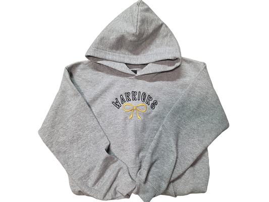 Embroidered Warriors Bow Tee/Crewneck/Hoodie