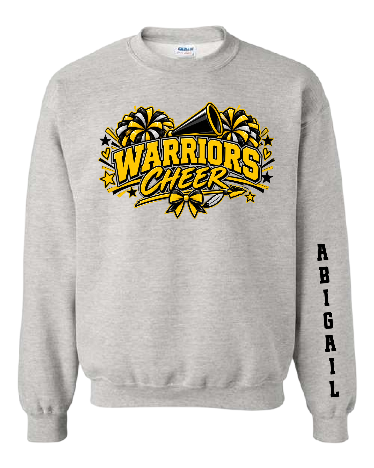 Warriors Cheer Hoodie/Crewneck/Tee