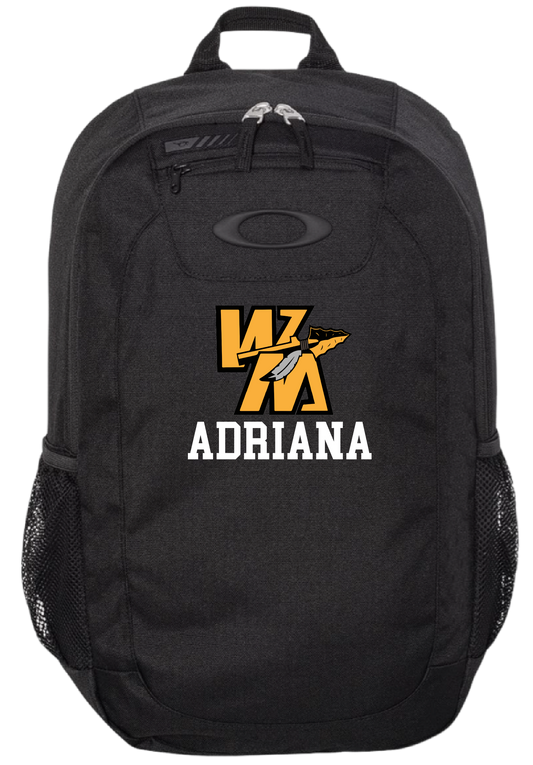 WM Backpack Personalize with Name and Number