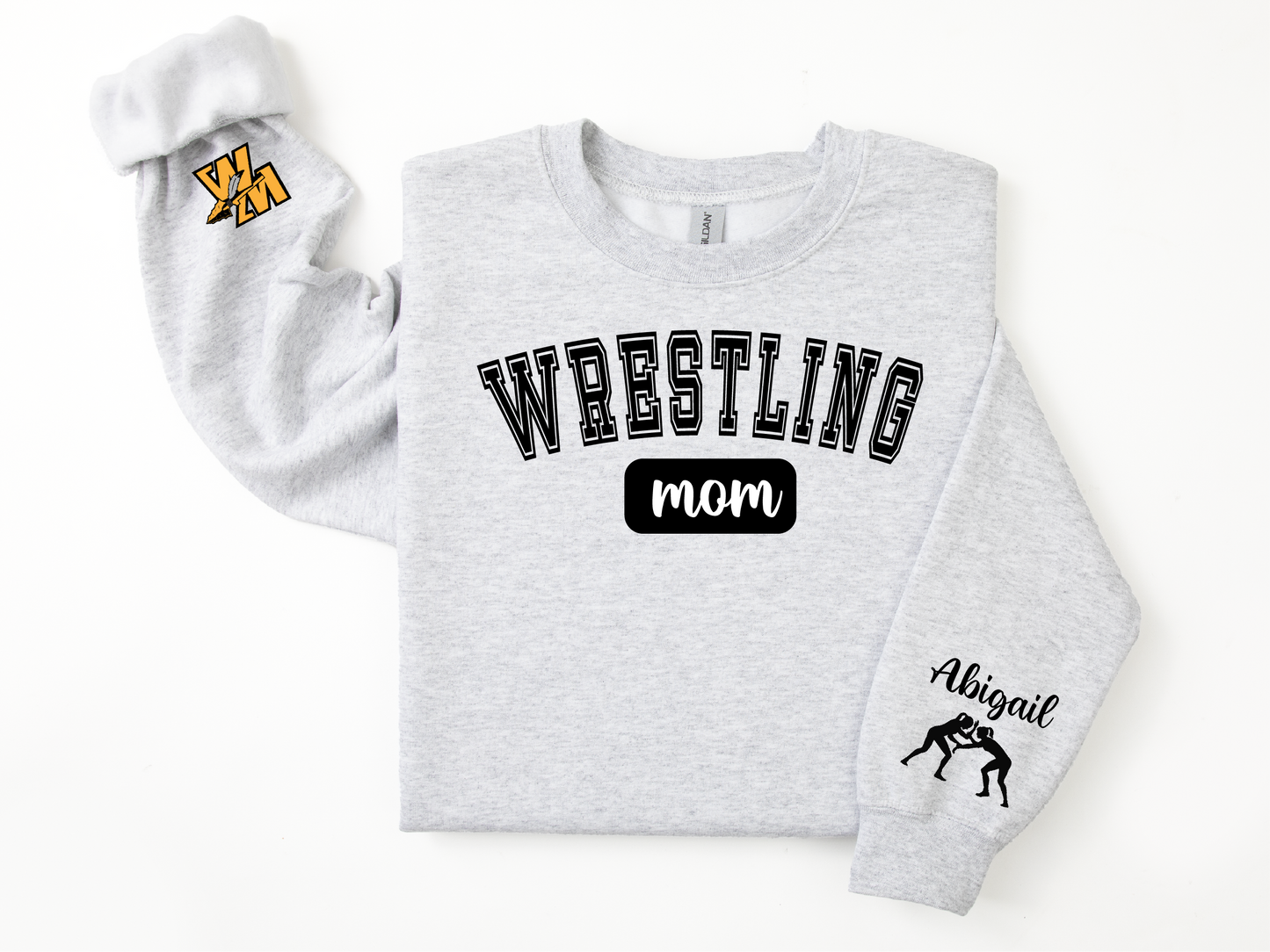 Girl's Wrestling Mom Hoodie/Crewneck/Tee